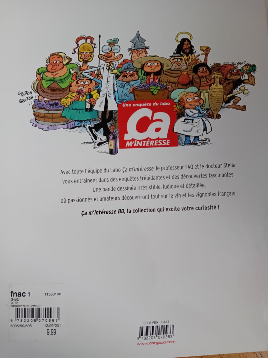 Illustration de Bd le vin