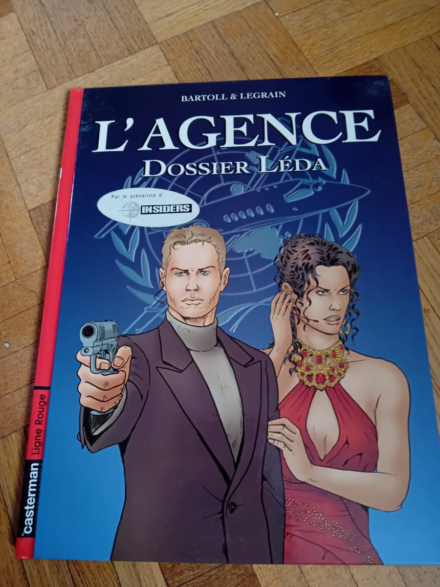 Illustration de Bd l agence dossier léda barton & legrain