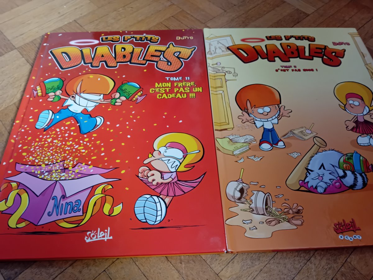 Illustration de Bd les petits diables