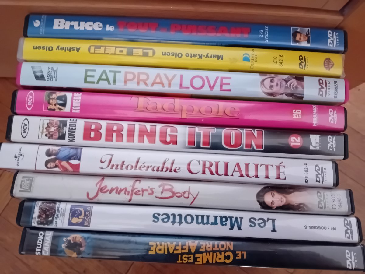 Image Lot Dvd film