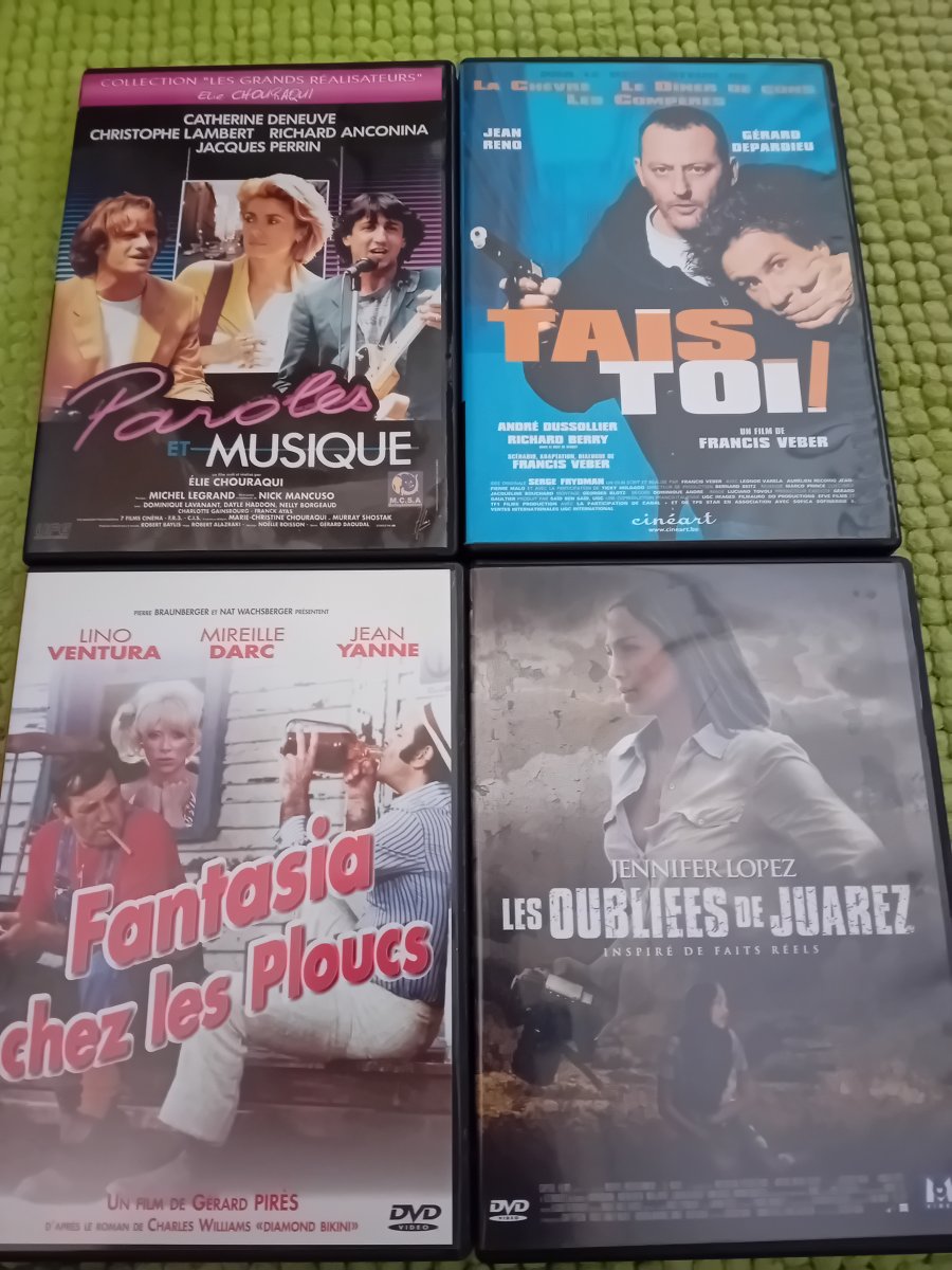 Illustration de Dvd films