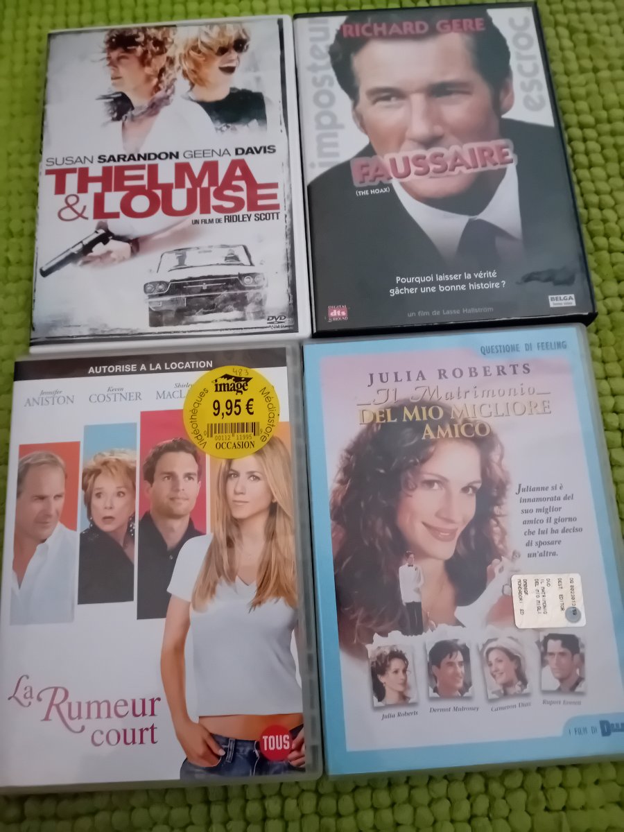 Illustration de Dvd films