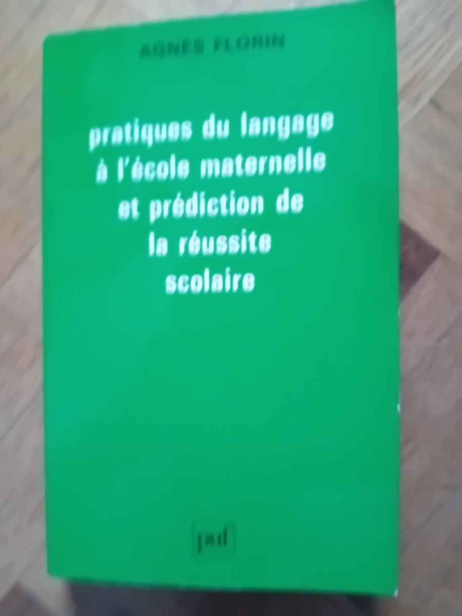 Illustration de Livre les pratiques du langage à l école maternelle et prédiction de la réussite