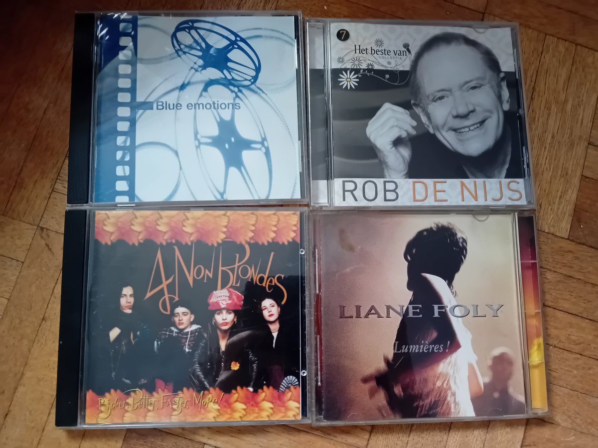 Illustration de Lot CD chansons