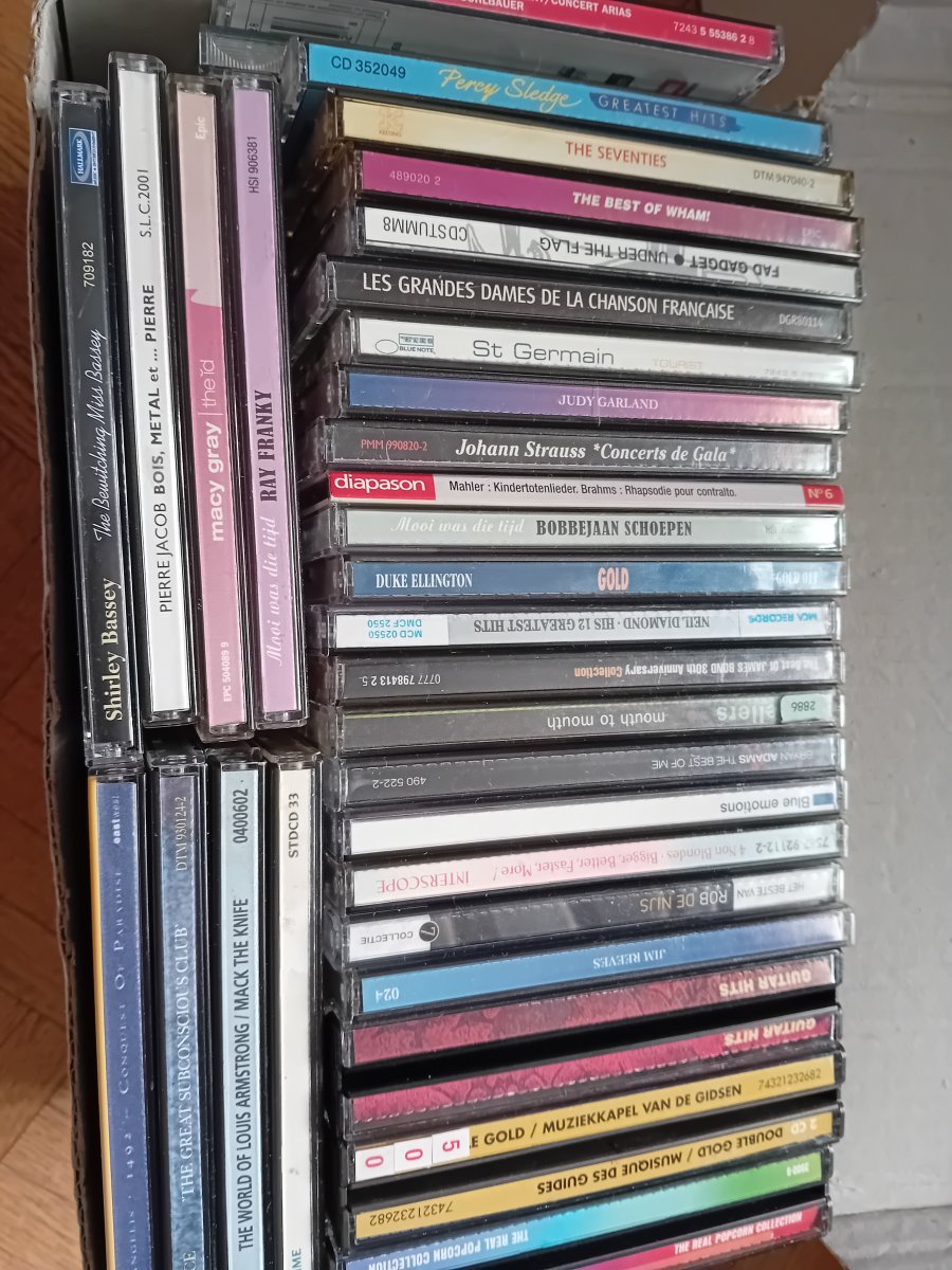 Illustration de Lot CD chansons