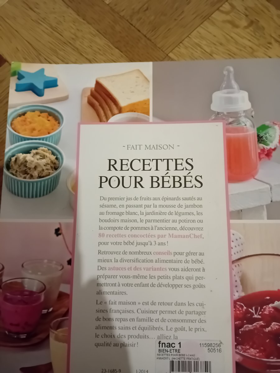 Illustration de Fait maison recettes pour bébé