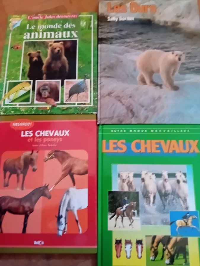 Illustration de Livre divers animaux 