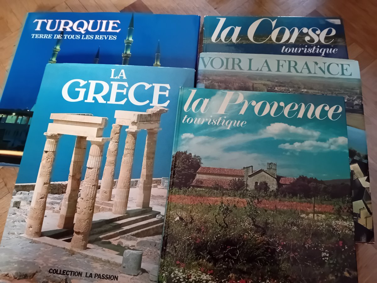 Image Livre france,  Grèce, corse  Turquie