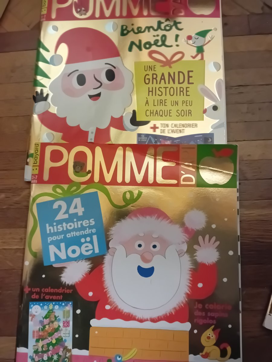 Illustration de Pomme d api Noël