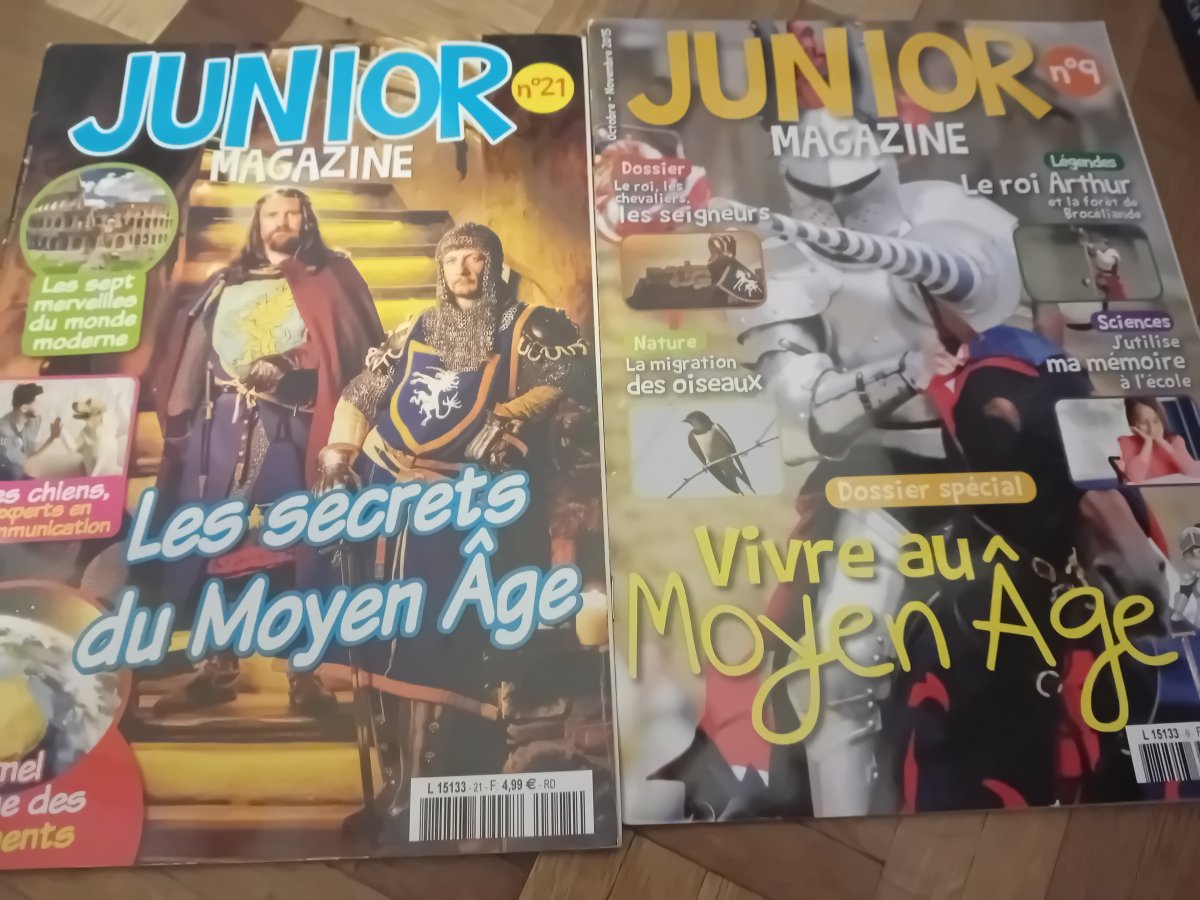 Illustration de Junior magazine 