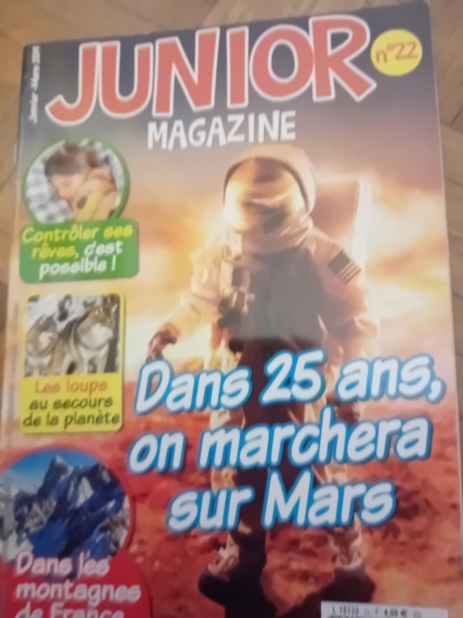 Illustration de Junior magazine 