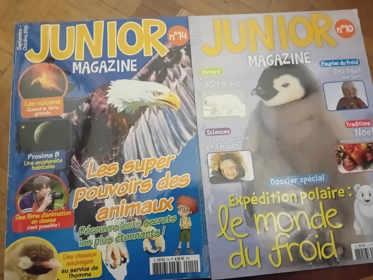 Illustration de Junior magazine 