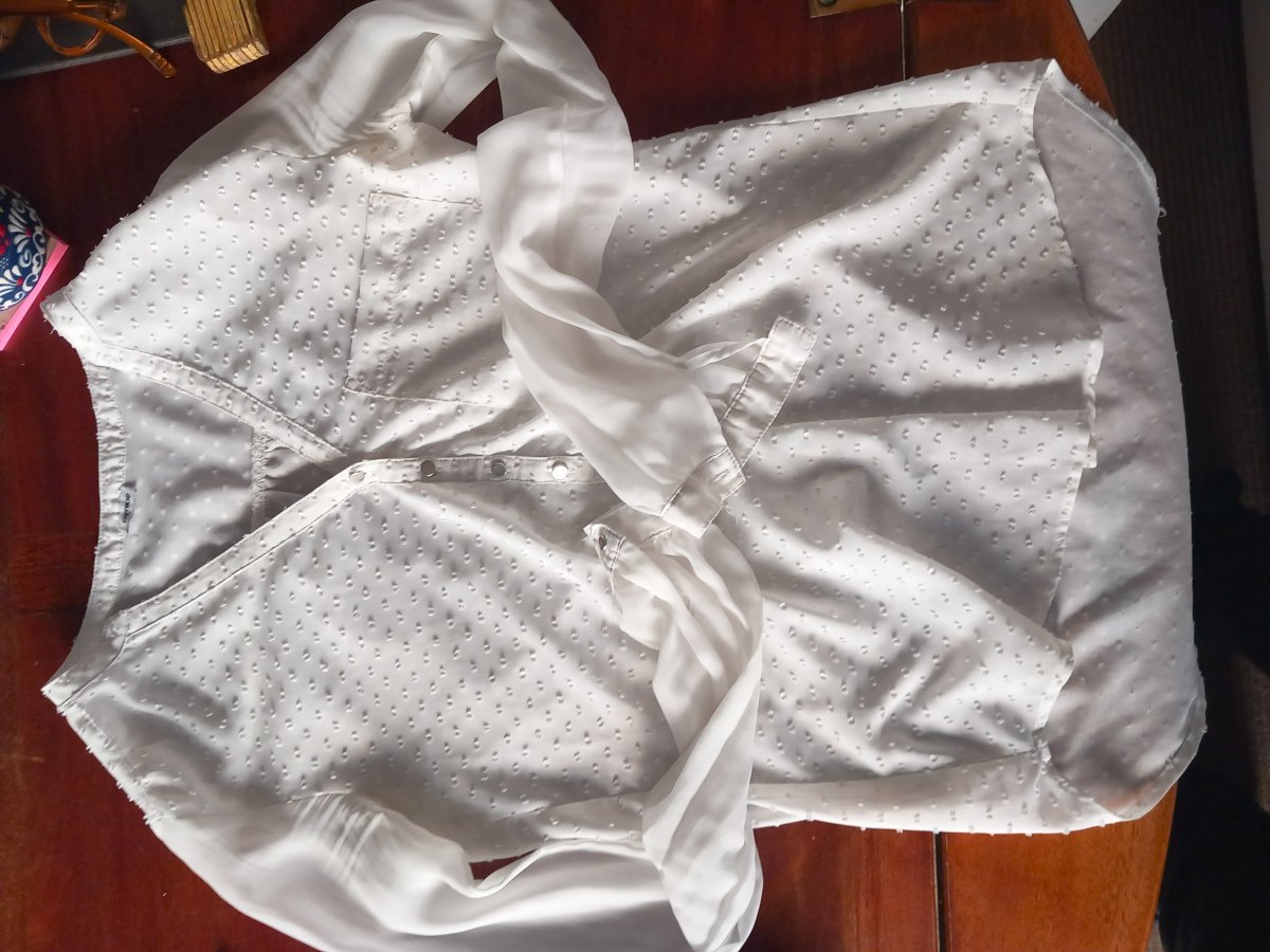 Image deux tops blancs S-M