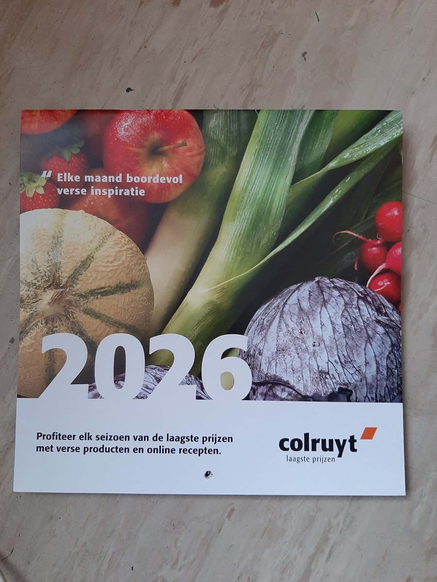 Image 4 calendriers 2026 en néerlandais