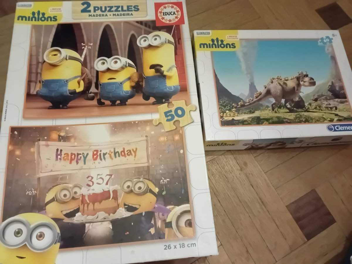 Image Puzzle minions