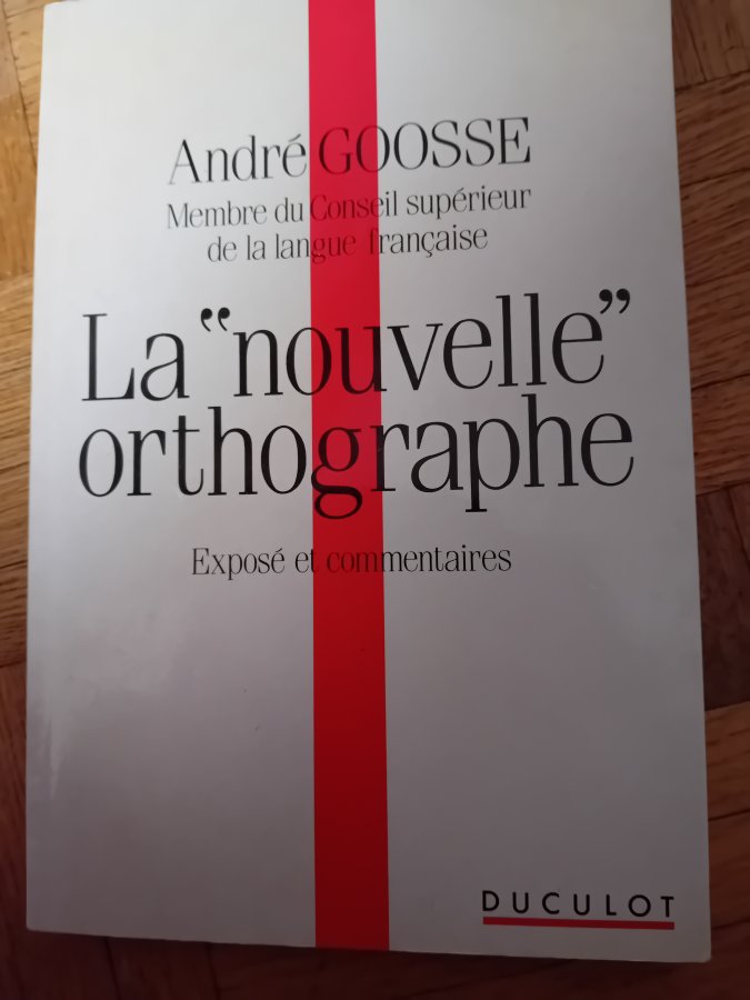 Image Livre orthographe