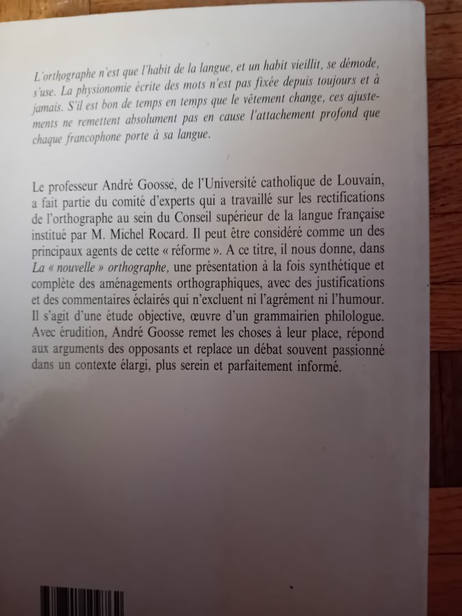 Illustration de Livre orthographe