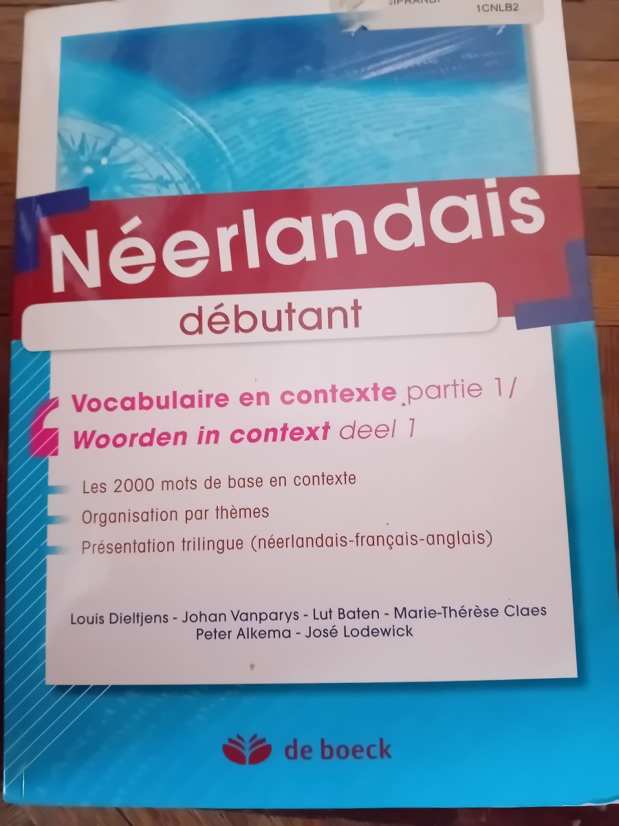 Illustration de Livre néerlandais debutant