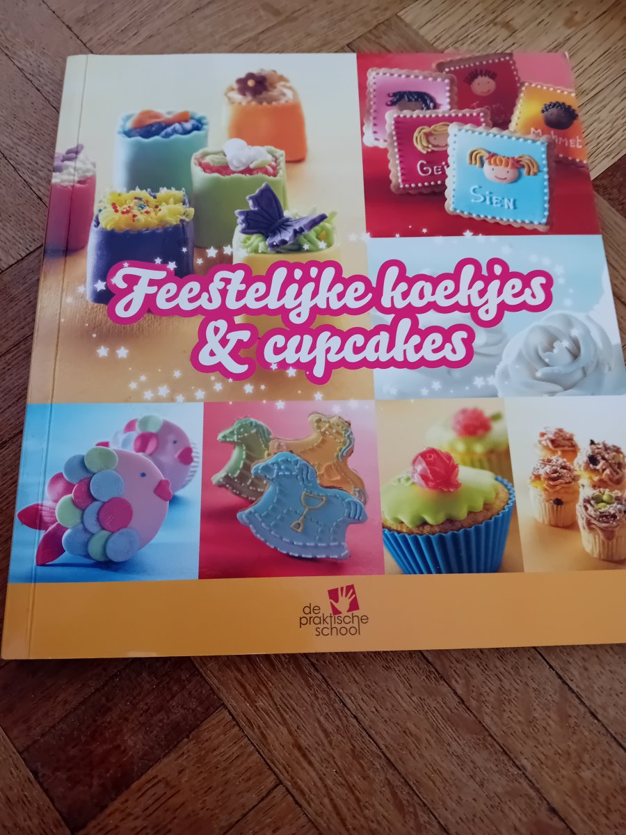 Illustration de Kookboek koekjes, cupcakes