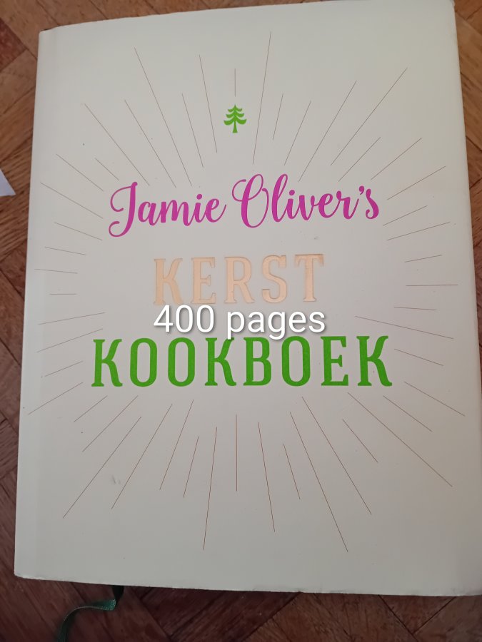 Illustration de Kerst kookboek