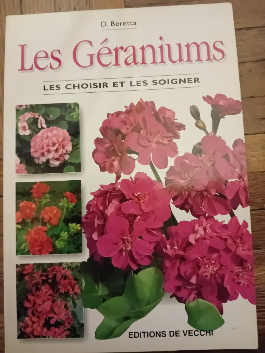 Illustration de Livre les geraniums