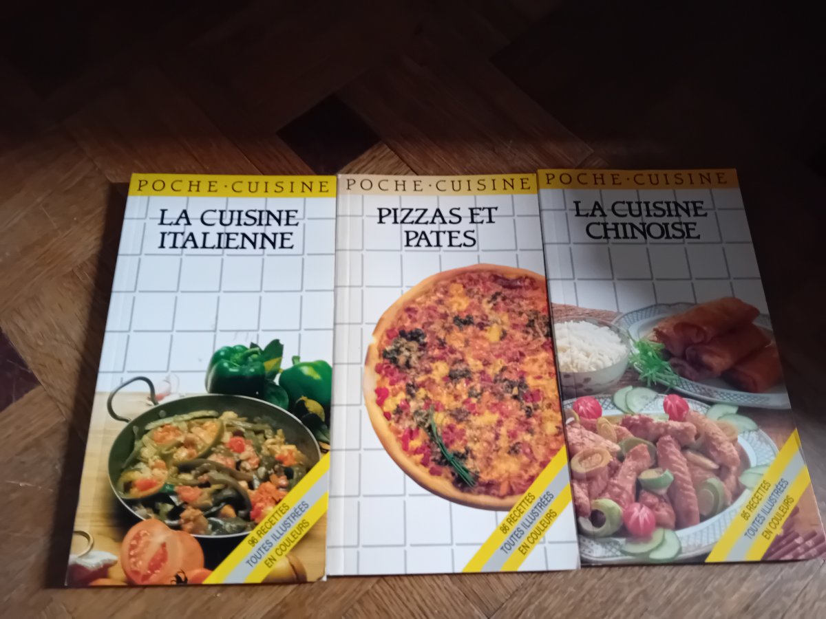 Illustration de Lot livres recettes 2