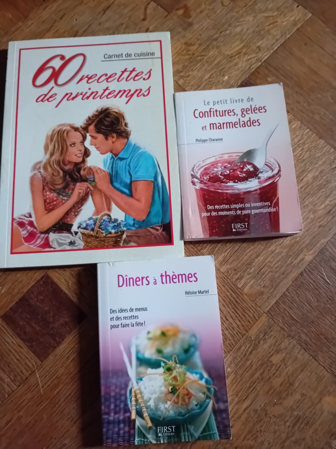 Illustration de Lot livres recettes 2