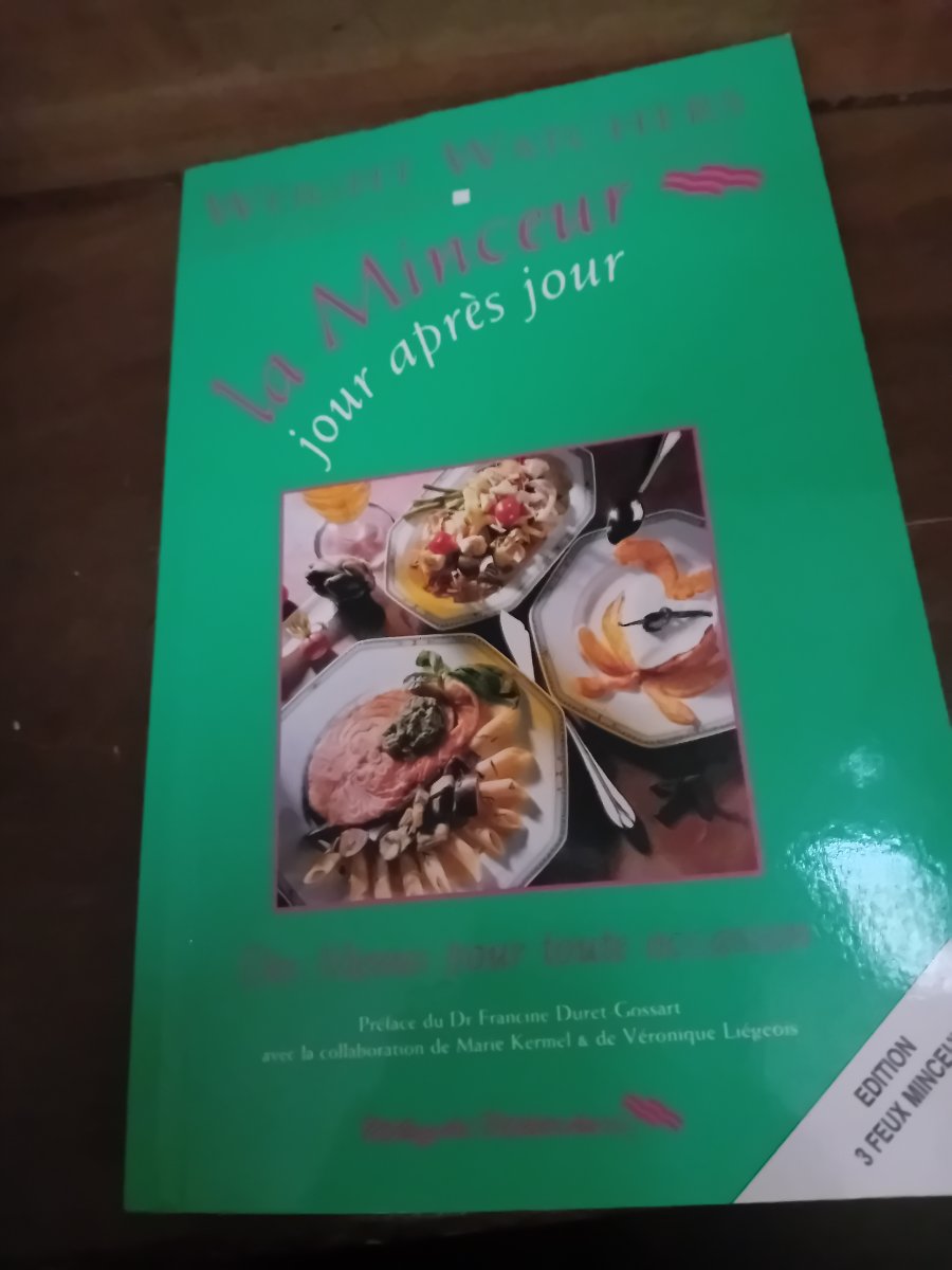 Illustration de Livre la minceur weight watchers
