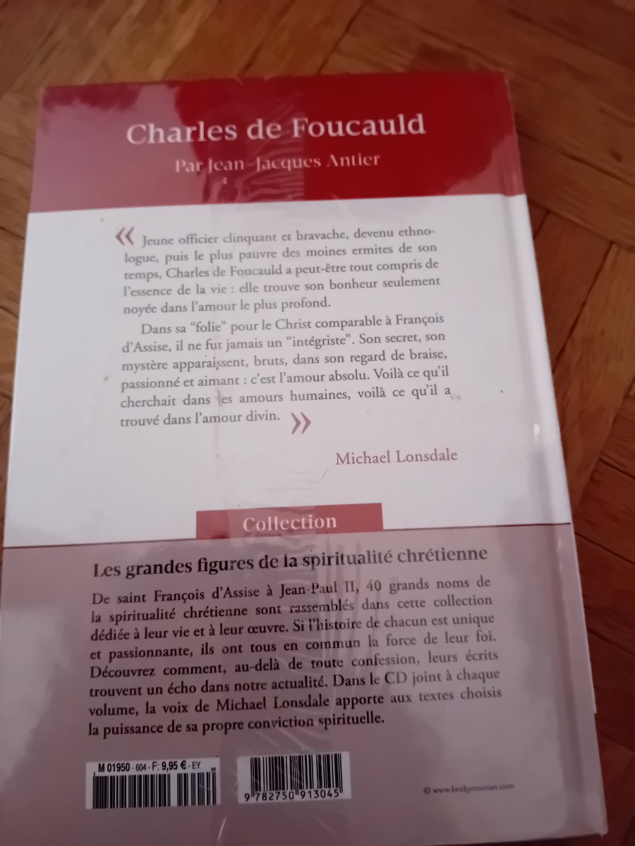 Illustration de Livre et CD charles de foucauld
