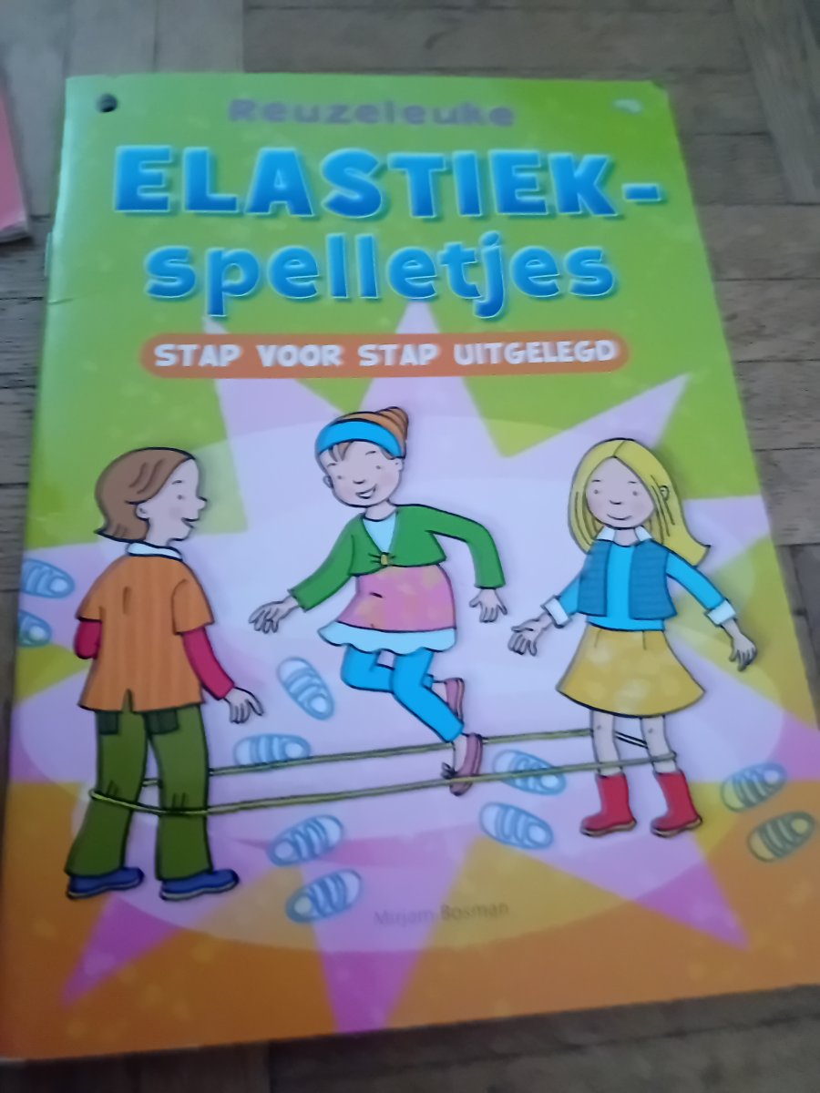 Illustration de Elastiek spelletjes touw spelletjes