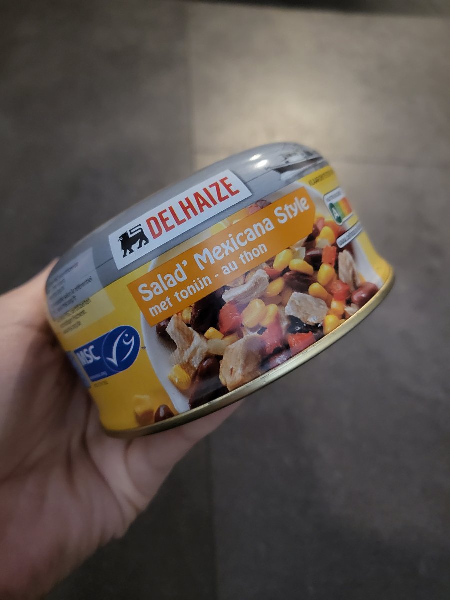 Illustration de Lot de 3 salades au thon Delhaize