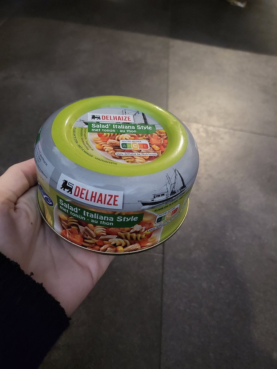 Illustration de Lot de 3 salades au thon Delhaize