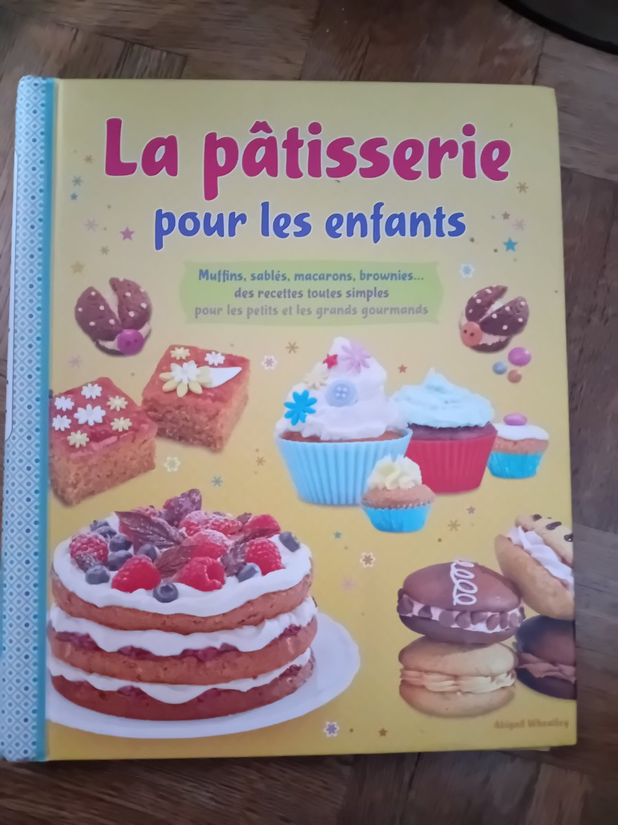 Illustration de Livre pâtisserie pour les enfants