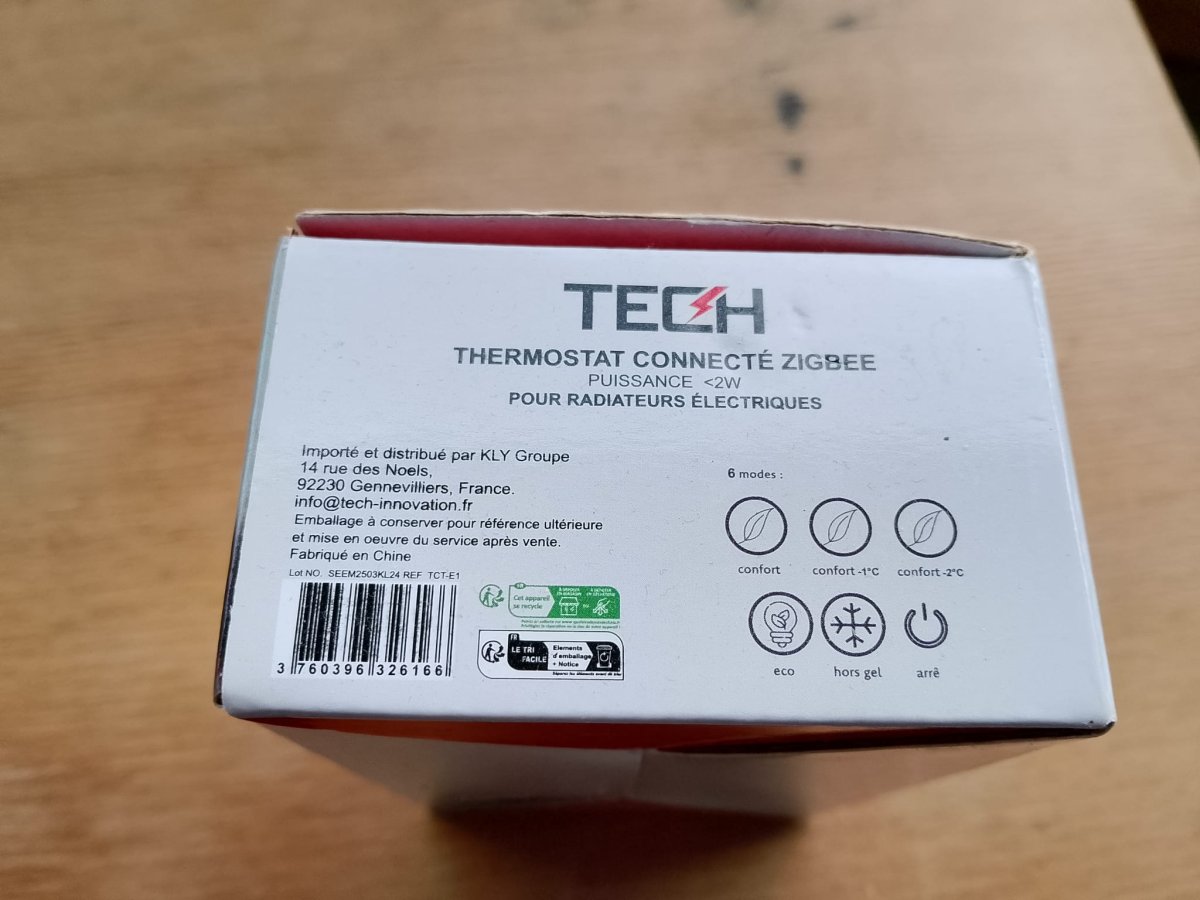 Illustration de Thermostat connecté pour des radiateurs électriques