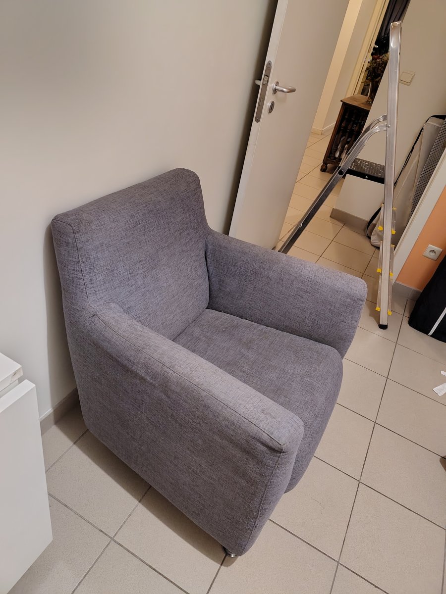 Image Fauteuil une place gris