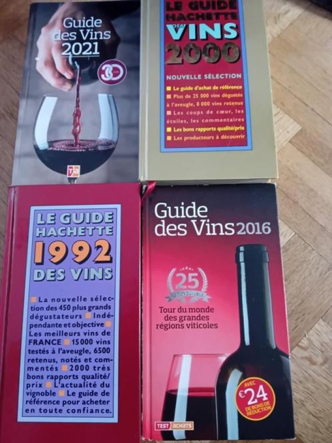 Illustration de guide vins 
