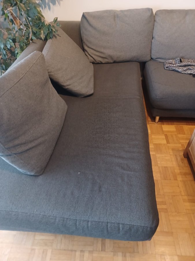 Illustration de canapé en angle