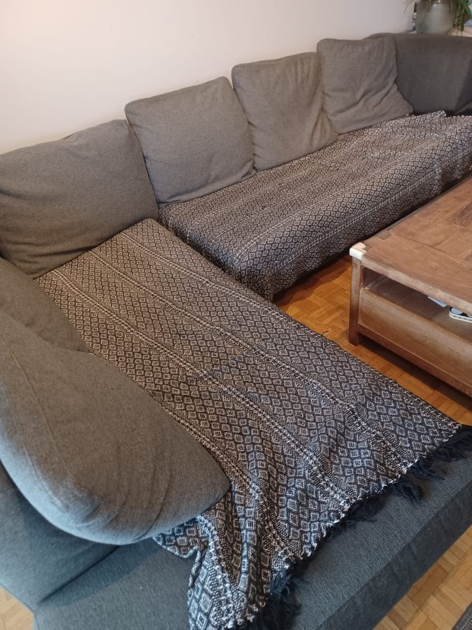 Illustration de canapé en angle