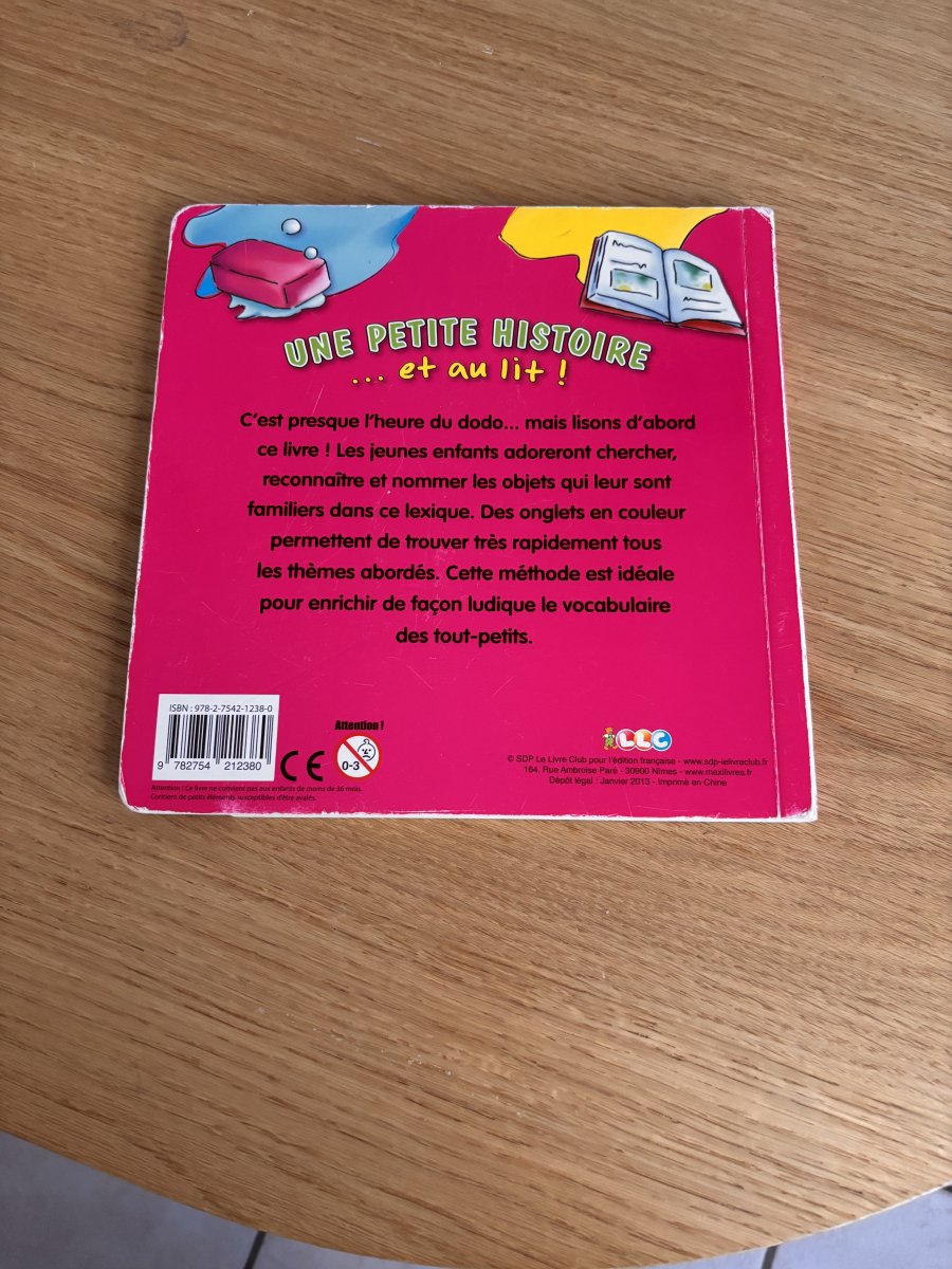 Illustration de Livre cartonné enfant 