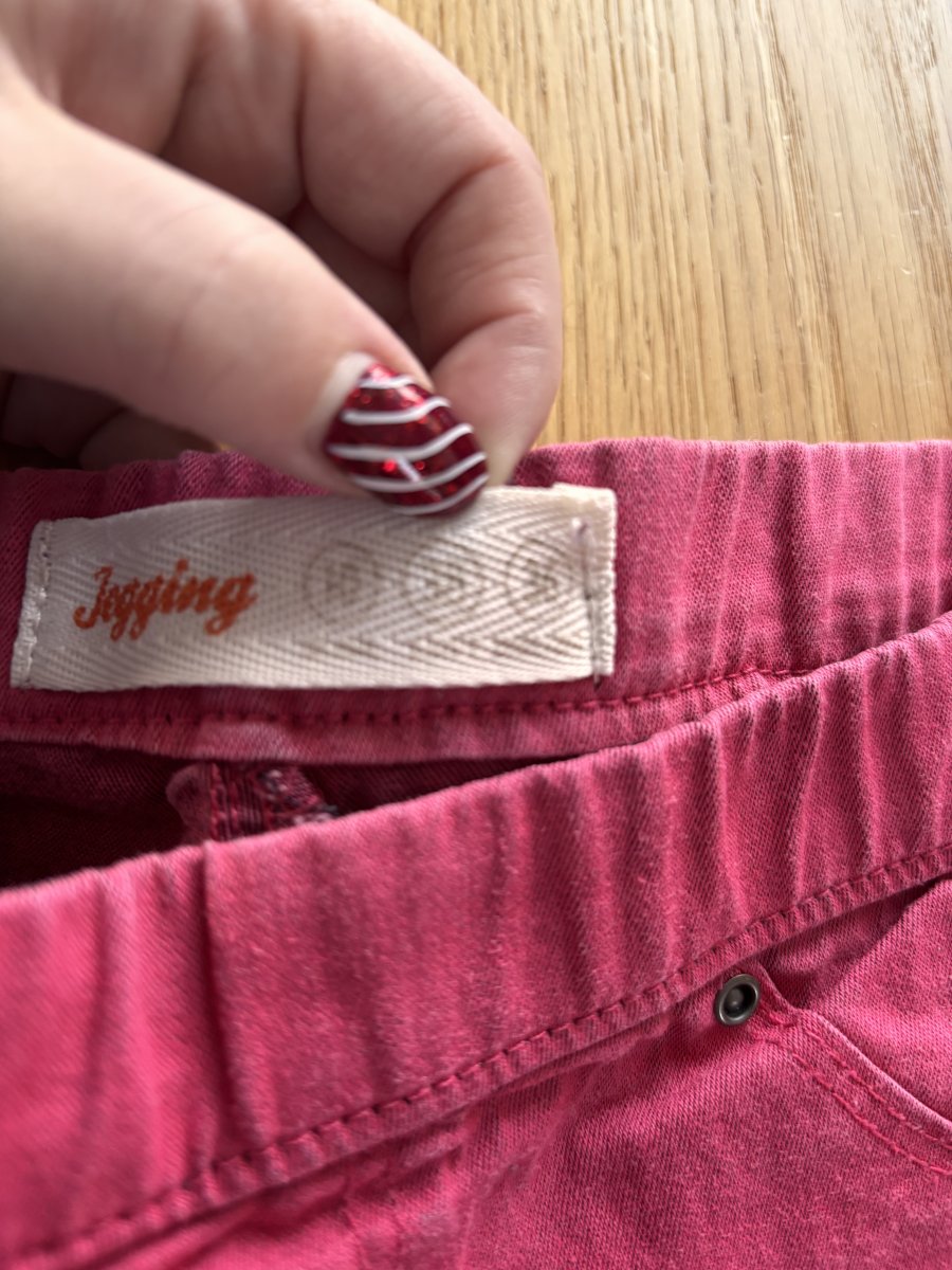 Illustration de Jegging rose