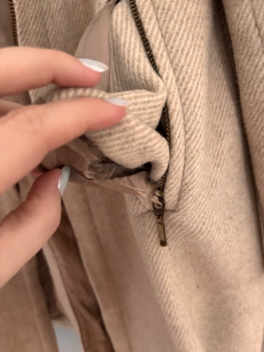 Illustration de Veste Zara beige taille S