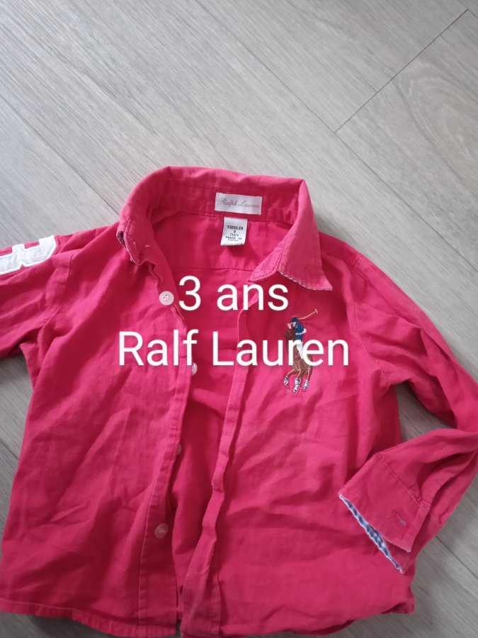 Illustration de Chemise enfant 3 ans