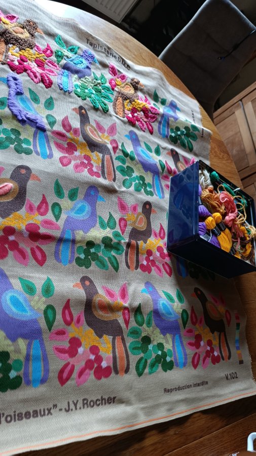 Image Tapisserie à broder DMC