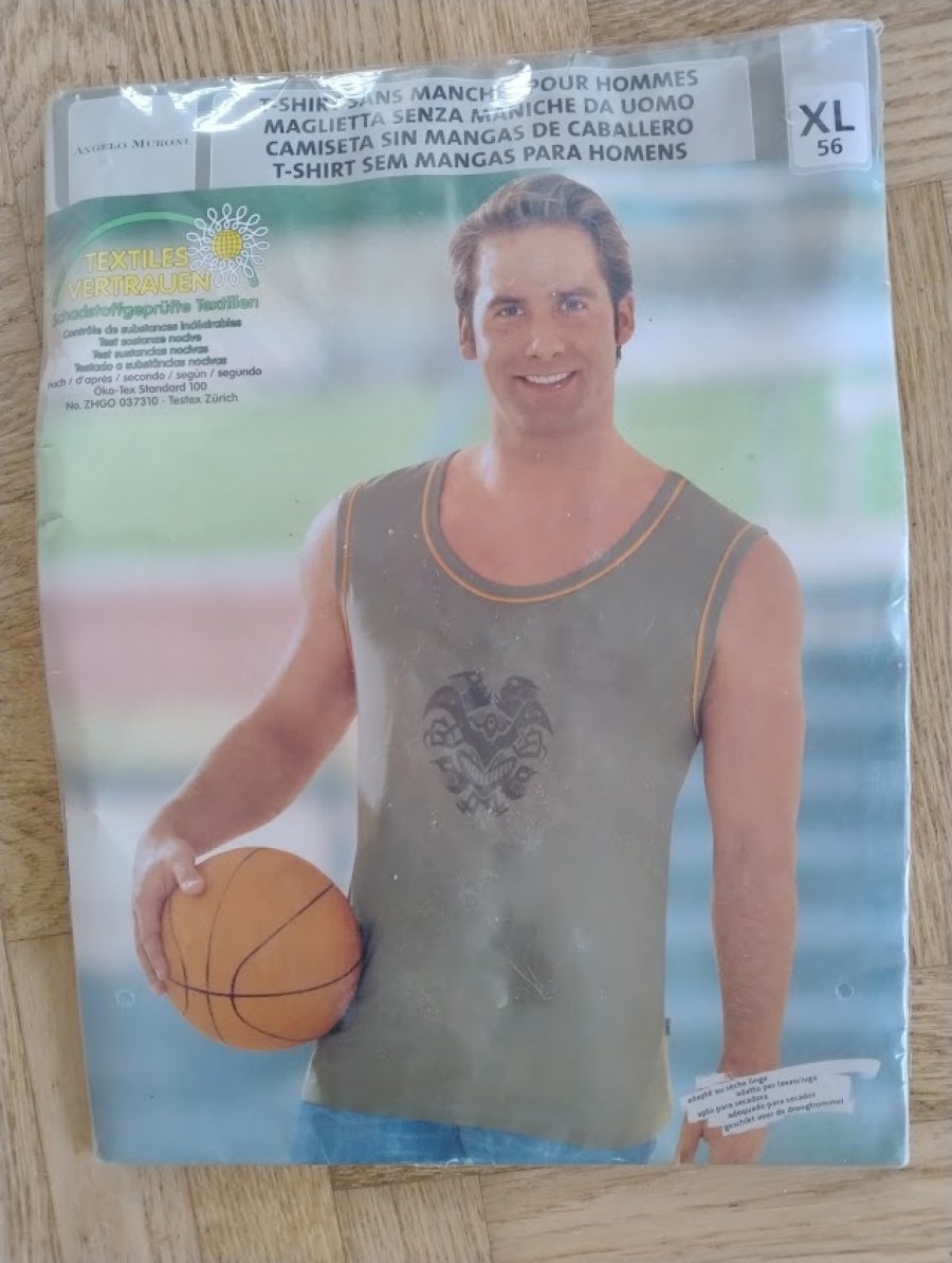 Illustration de Tshirt sans manche Homme XL (taille56)
