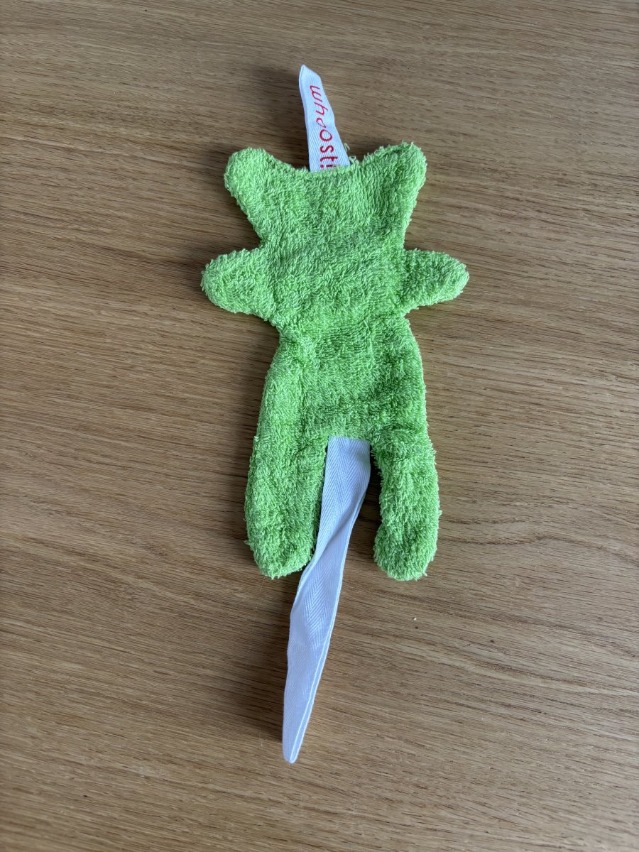 Illustration de Attache tétine nounours