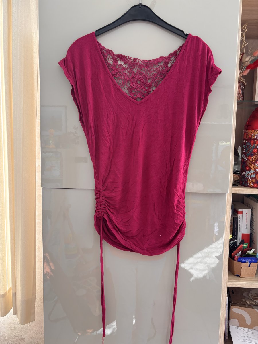 Image T-shirt long taille S