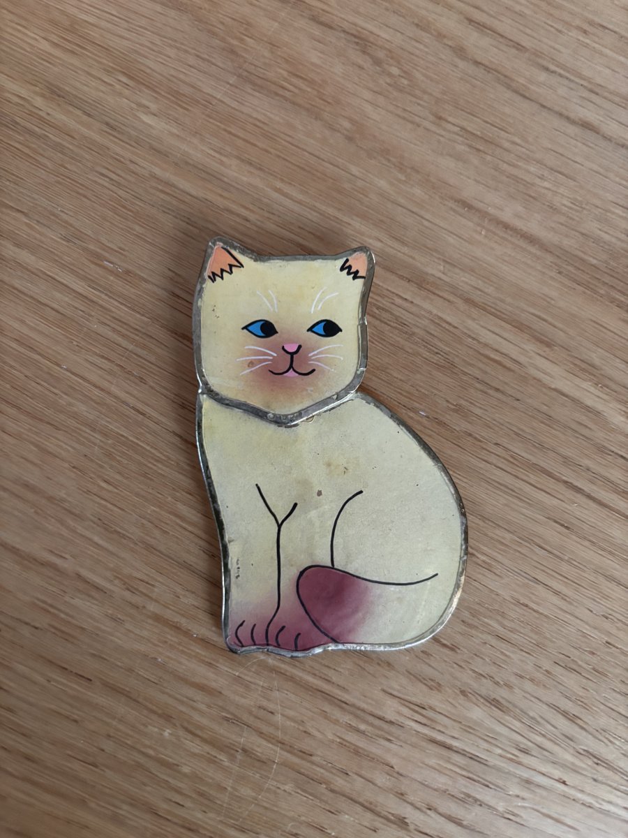 Illustration de Broche chat