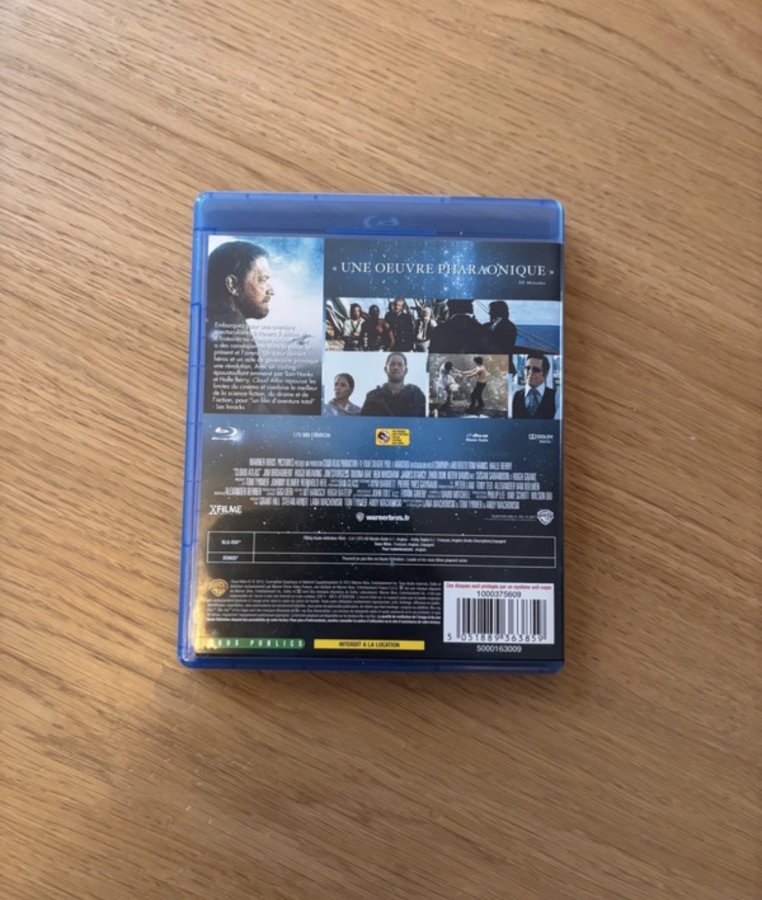 Illustration de DVD blu-ray Cloud Atlas