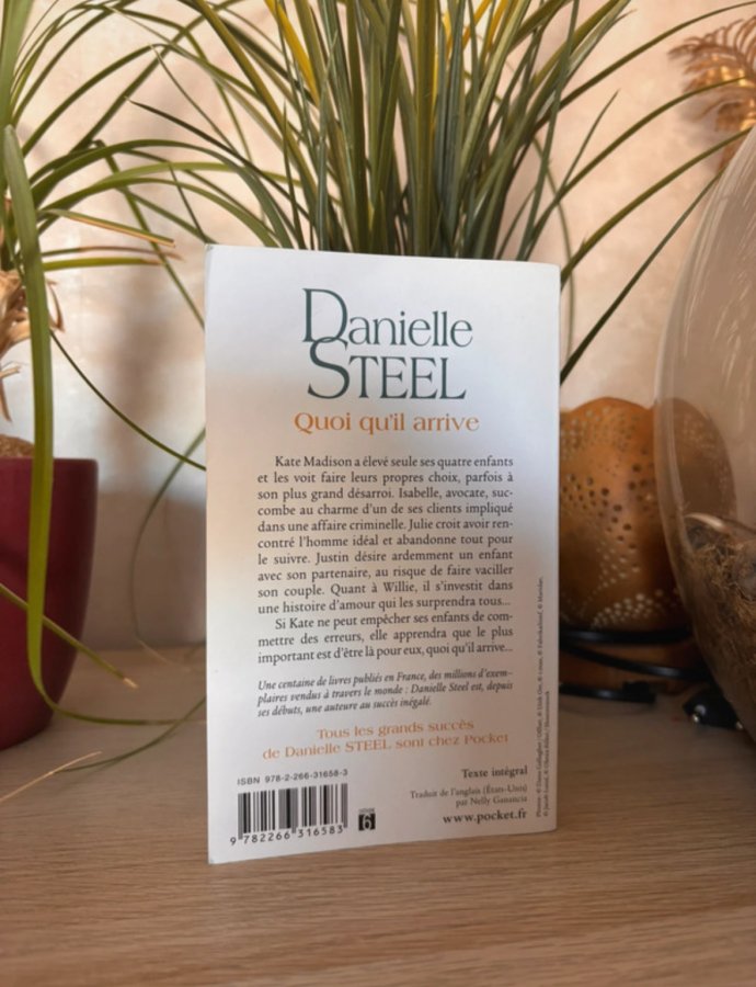 Illustration de Livre « Quoi qu’il arrive » Danielle Steel 