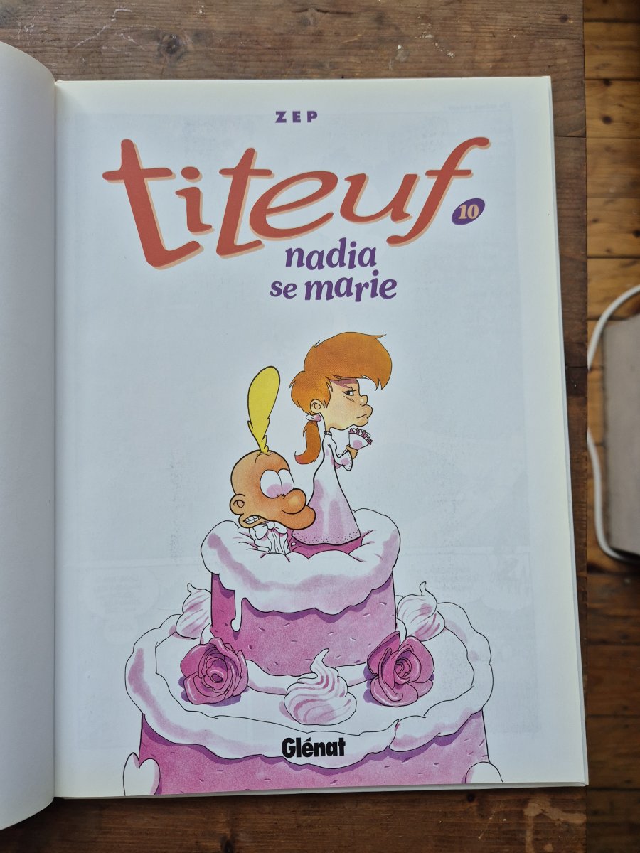 Illustration de Titeuf "Nadia se marie" 10